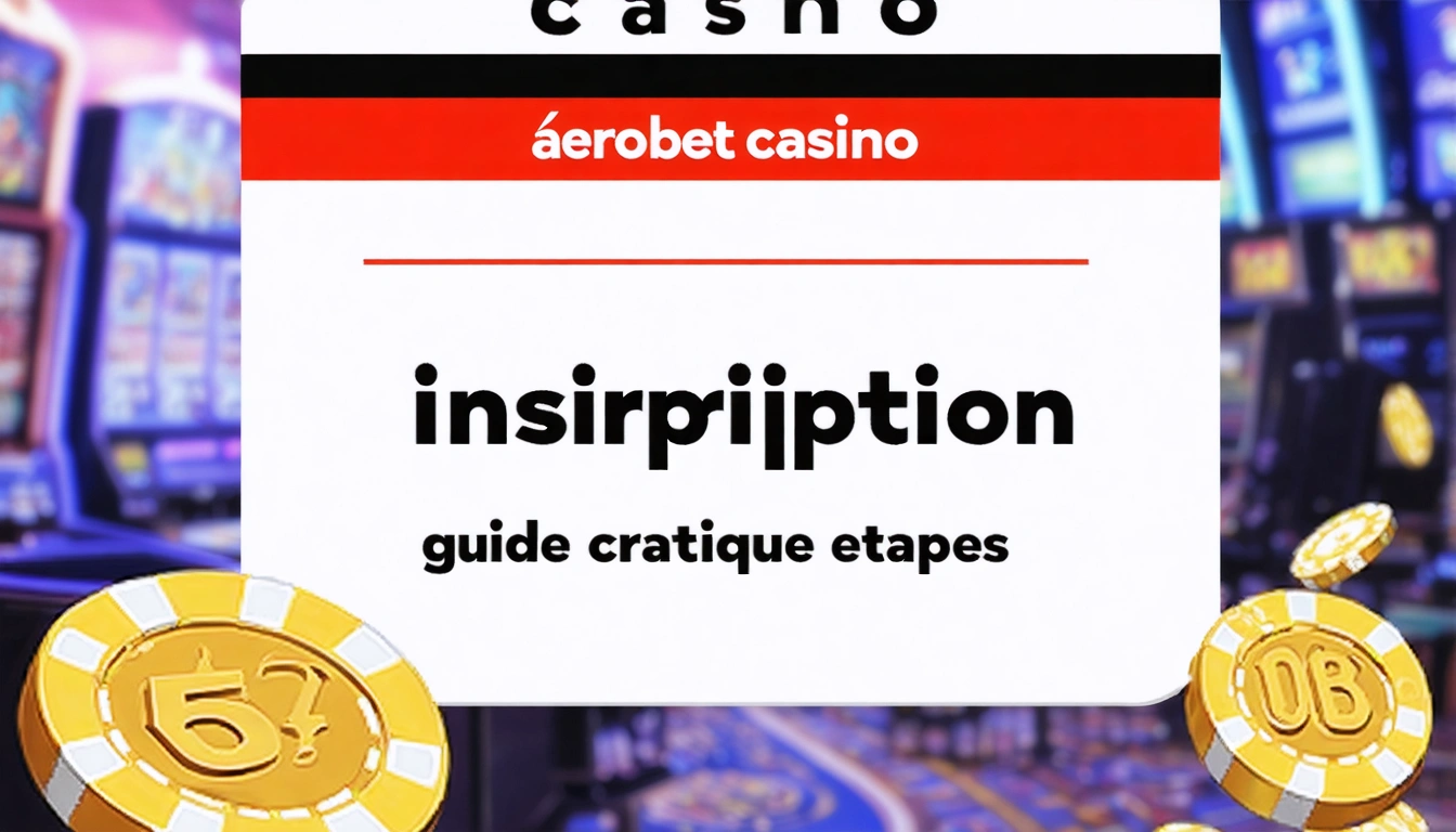 Aerobet casino inscription guide pratique des étapes